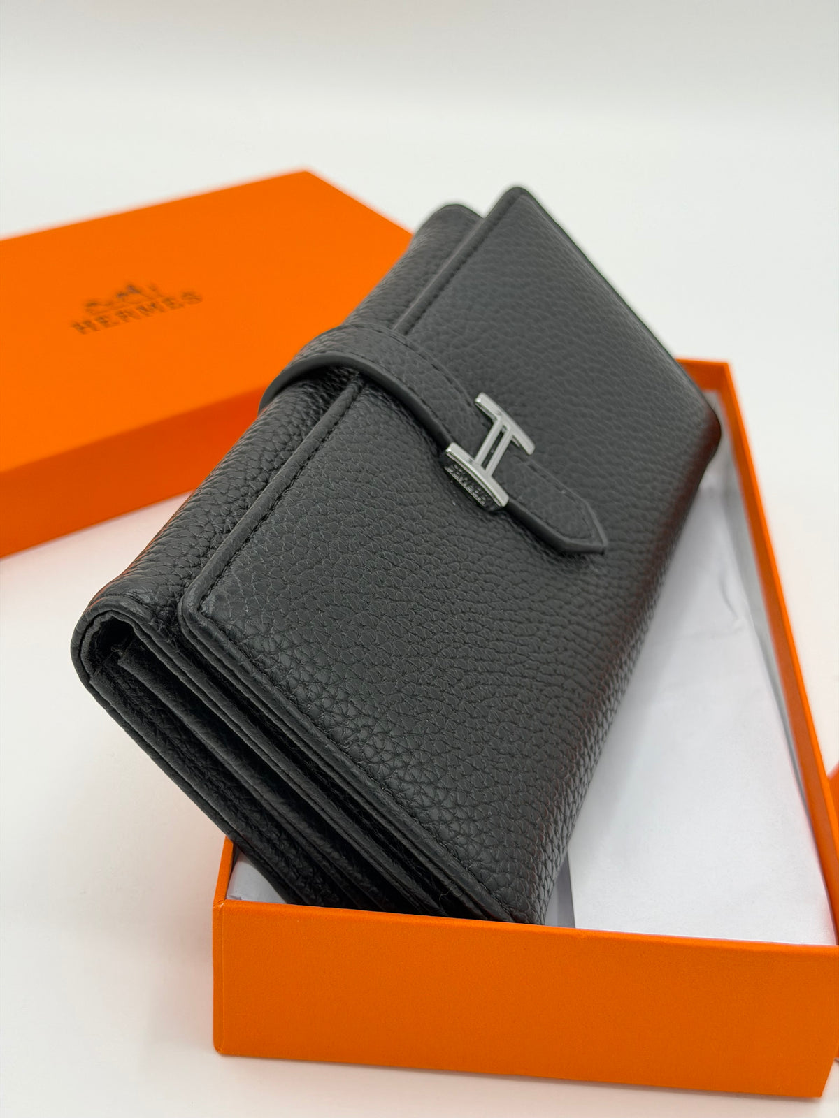 Hermes Premium Quality Genuine Leather Wallet