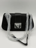 Luxury crossbody with long chain