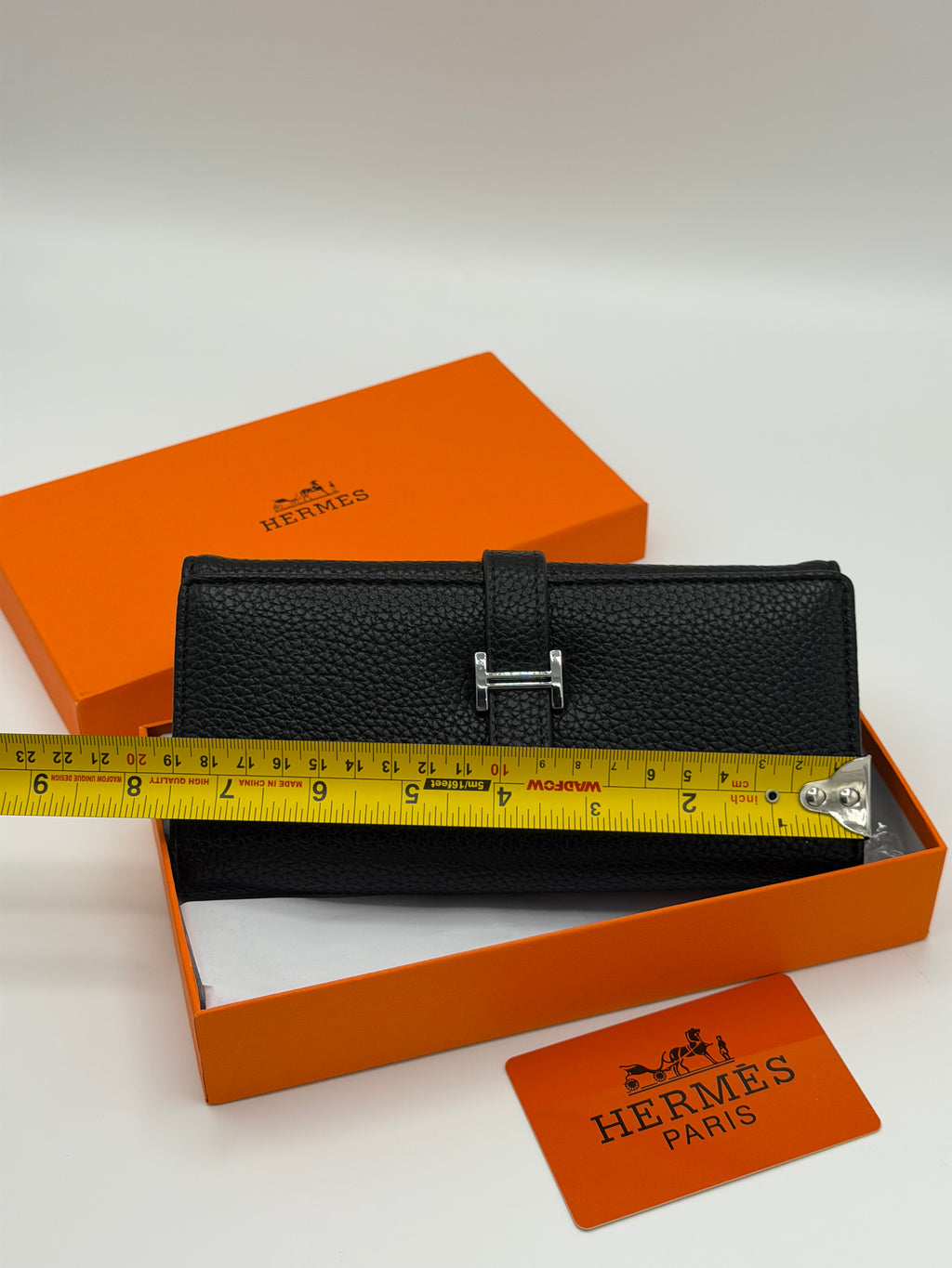 Hermes Premium Quality Genuine Leather Wallet