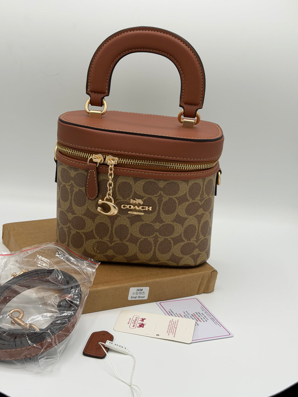 Coach Signature Vanity Case Bag