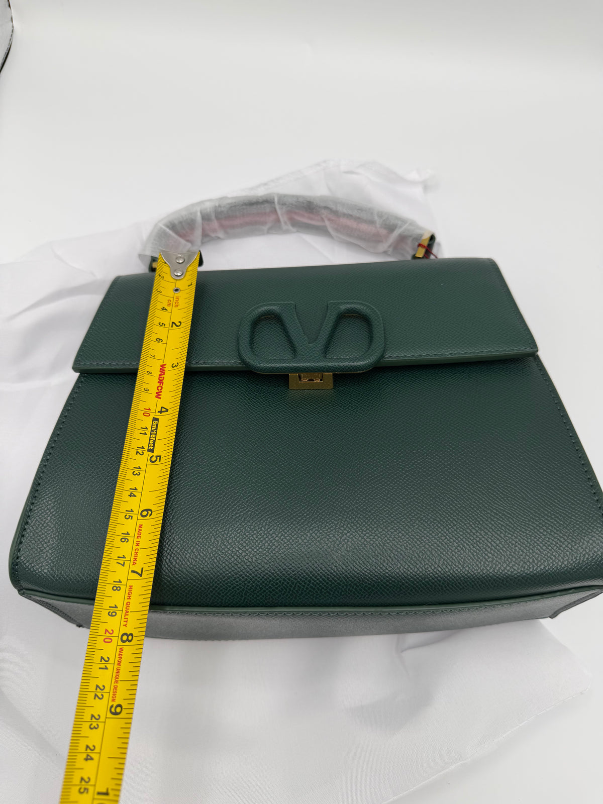 Valentino Garavani Green Top Handle Handbag