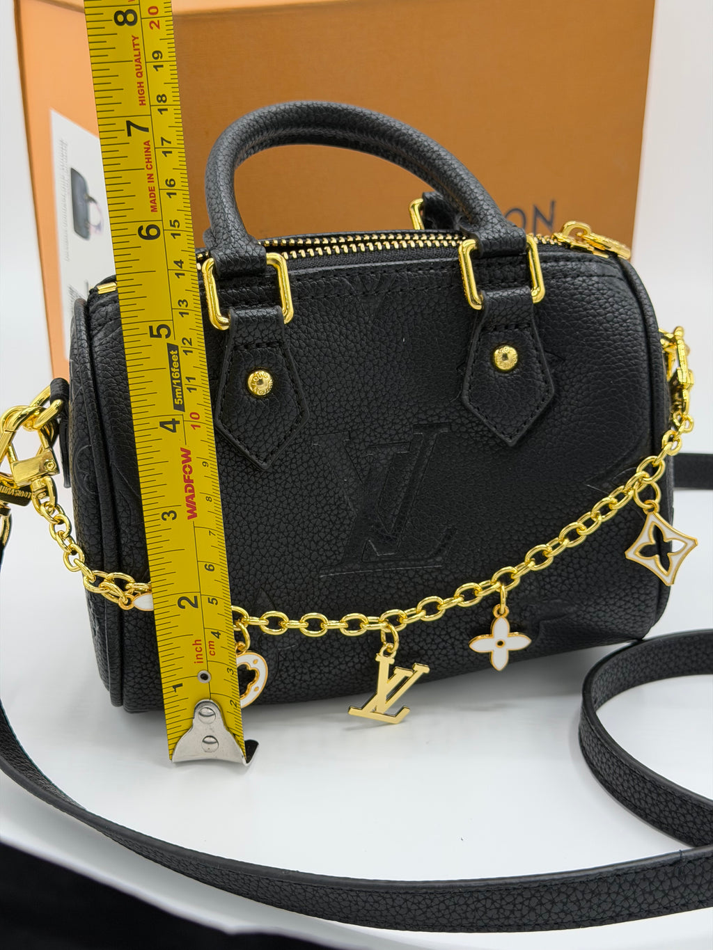 Branded Duffel crossbody purse