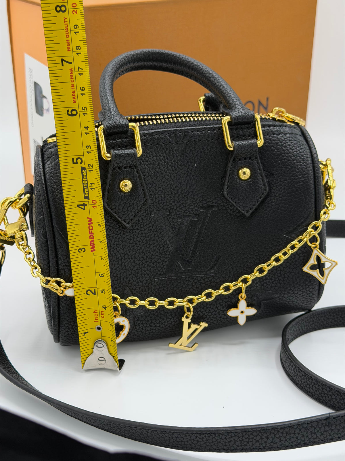 Branded Duffel crossbody purse