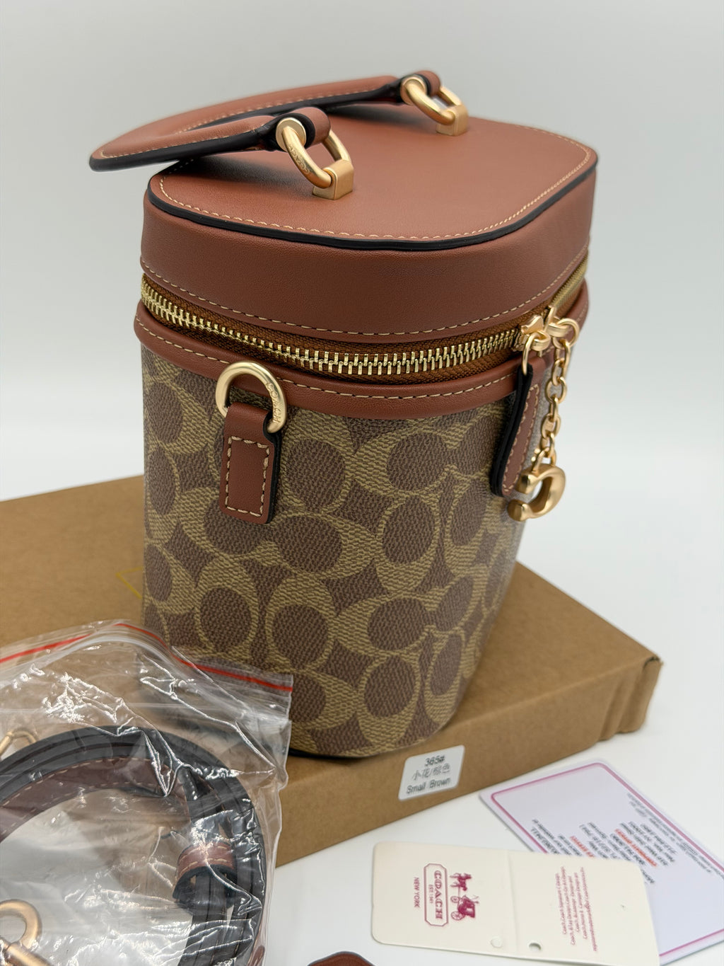 Coach Signature Vanity Case Bag