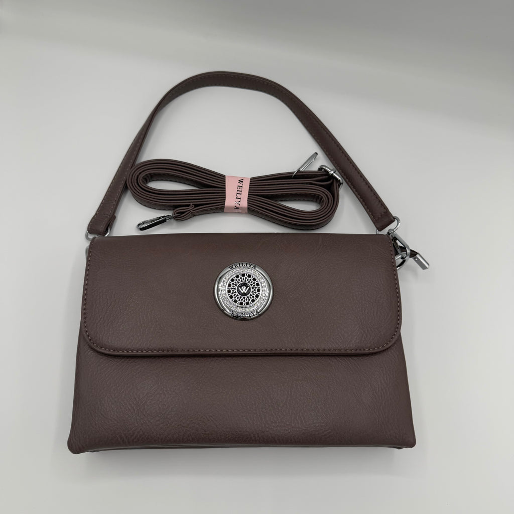 Multiple pockets crossbody