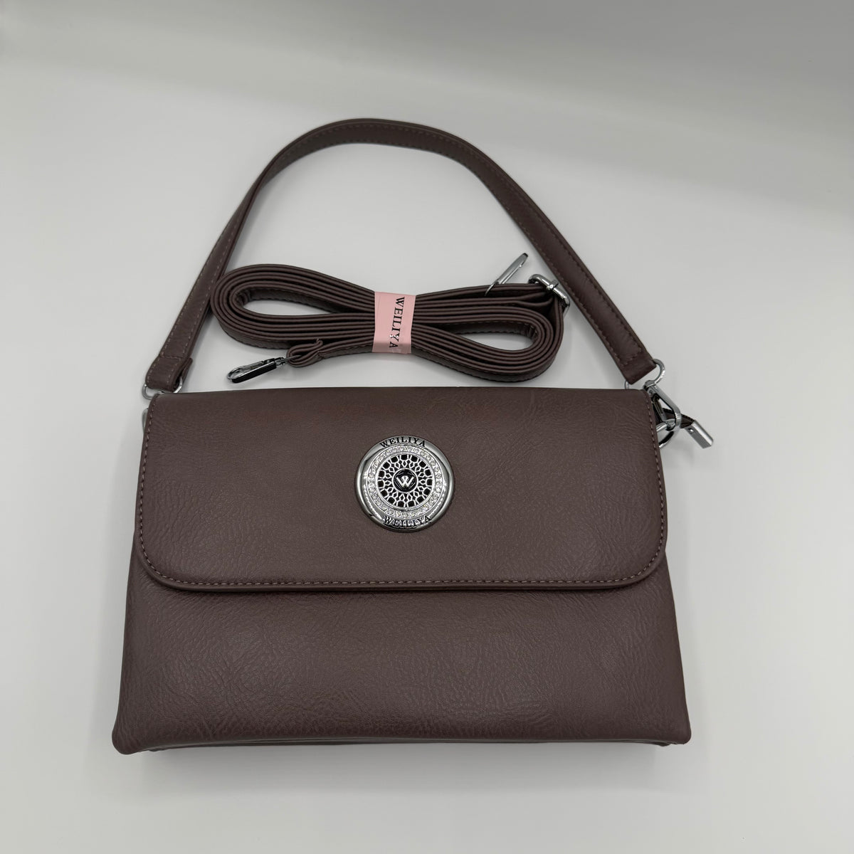 Multiple pockets crossbody