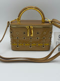 Trendy luxury in shiny leather