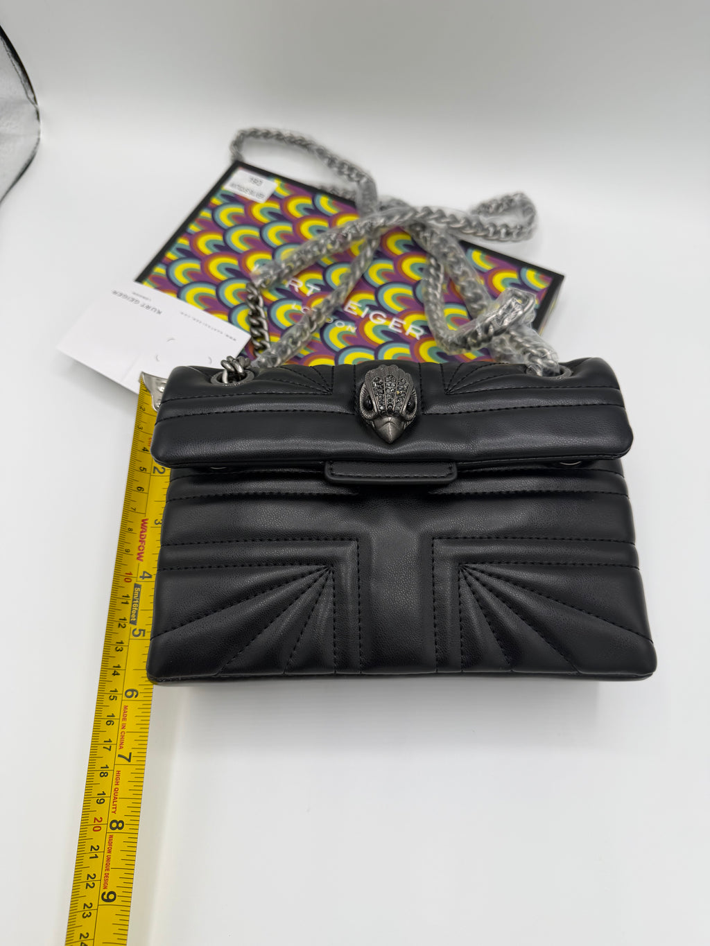 Trendy rainbow crossbody