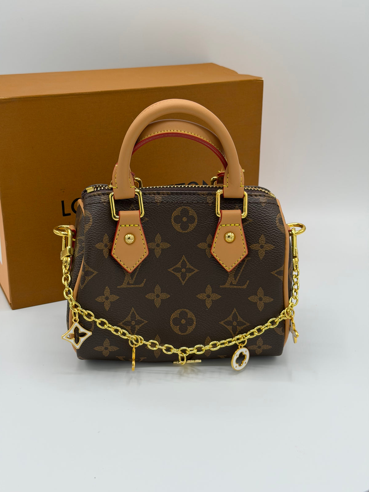 Branded Duffel crossbody purse