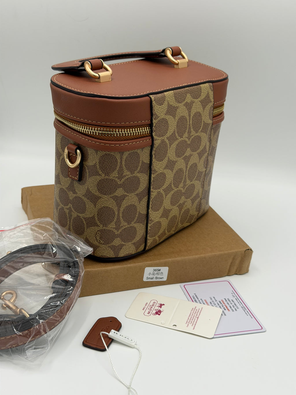 Coach Signature Vanity Case Bag