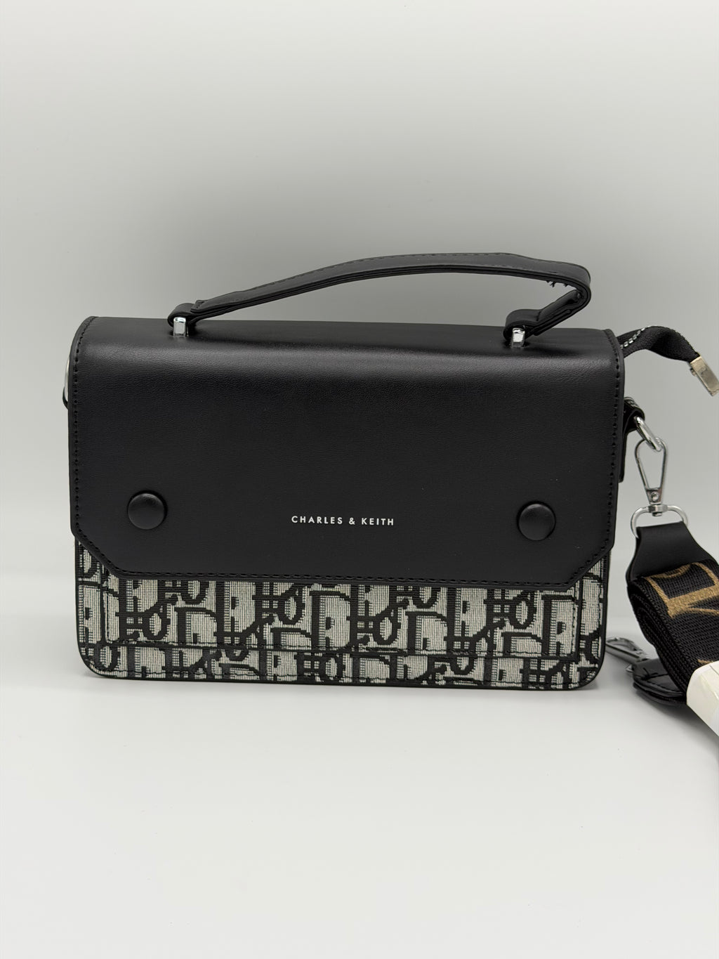 Printed trendy cross body purse