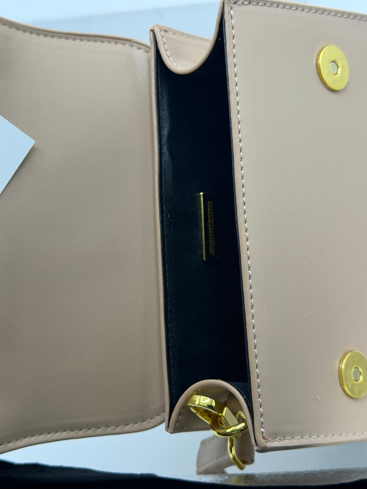 Jacquemus Mini Top Handle Shoulder Bag – Taupe Brown